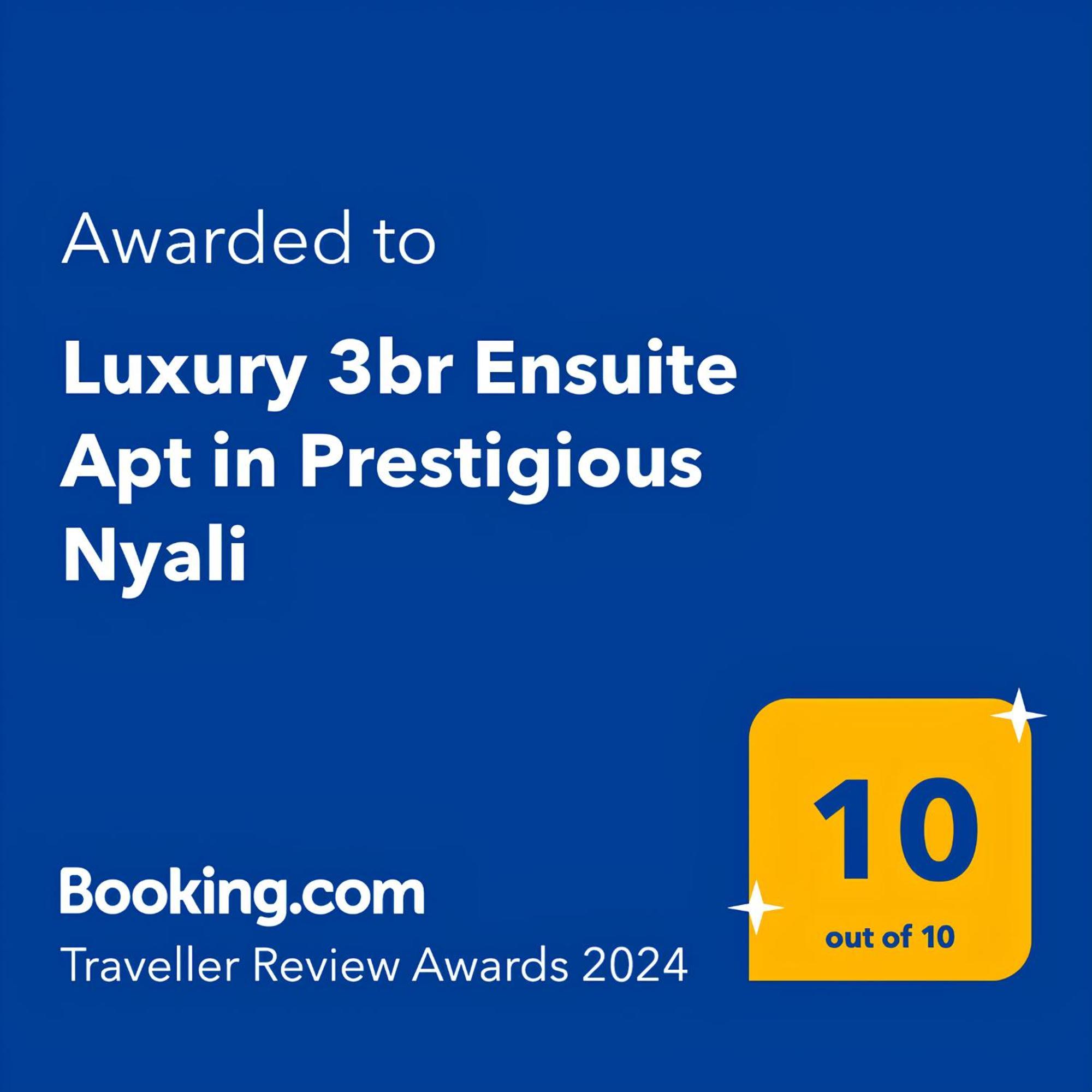 Luxury 3Br Ensuite Apt In Prestigious Nyali Mombasa Extérieur photo